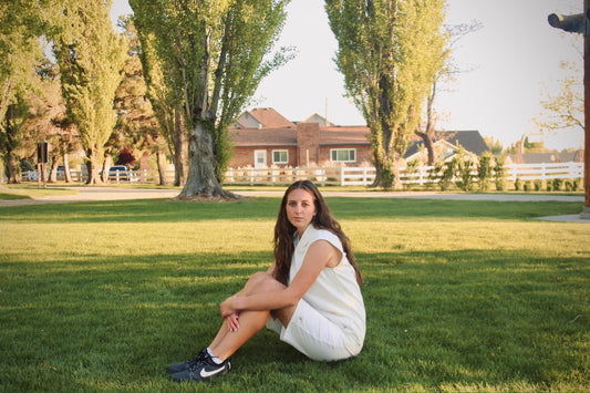 White Sweat Shorts (12in inseam)