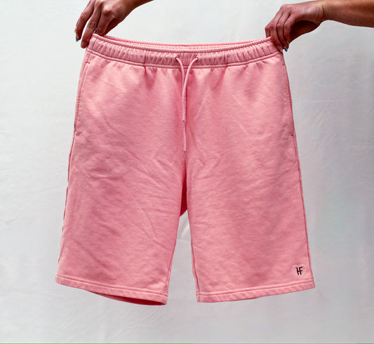 PREORDER - Pink Sweat Shorts (10in inseam)