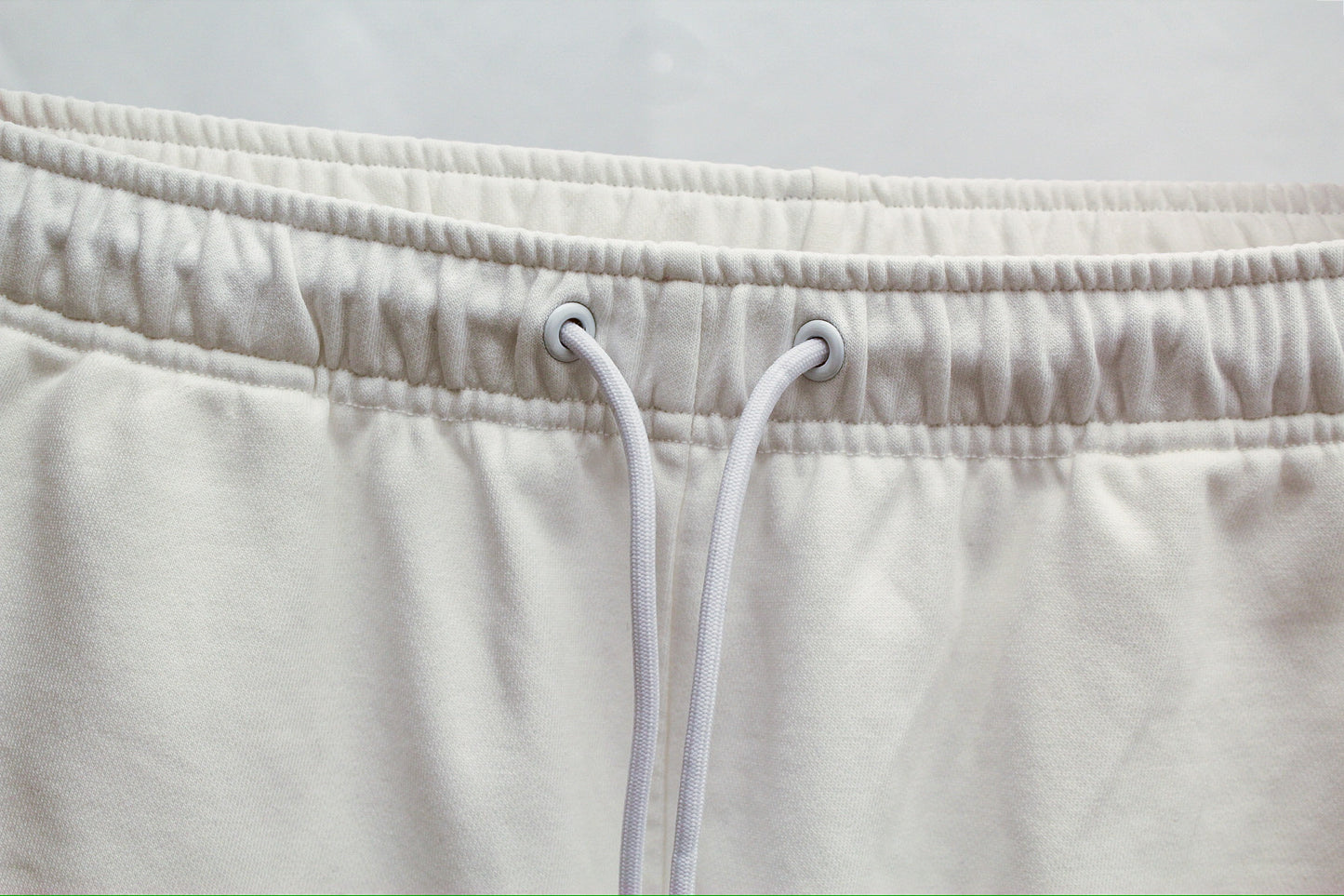 White Sweat Shorts (12in inseam)