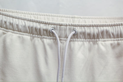 White Sweat Shorts (12in inseam)